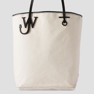 JW Anderson Anchor Leather Trim Canvas Tote